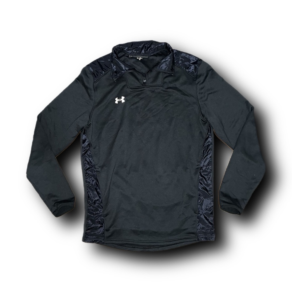 Under Armour Men’s Black Long Sleeve Pullover Athleisure Lightweight Gorpcore